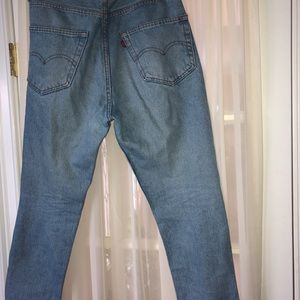Vintage Levi Cropped High Waisted Jeans